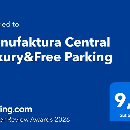 Apartment Manufaktura Luxury&free Parking Lodz