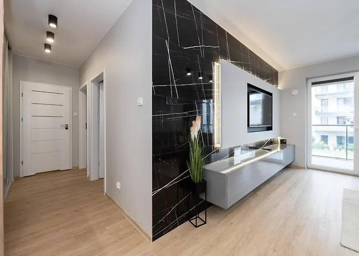 Manufaktura Luxury&free Parking Apartman Łódź